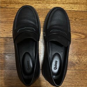 Quince Women’s Italian Leather Lug Sole Loafers